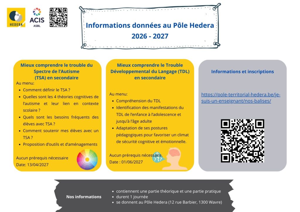 journée TSA TDL 2026 2027